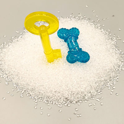 اسباب بازی های حیوانات خانگی TPU با شفافیت بالا، شفافیت حدود 5-6 میلی متر، جهش خوب، چقرمگی عالی