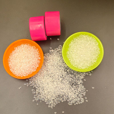 مواد اولیه TPU درجه تزریق 80A گرانول شفاف برای برچسب گوش دام مقاوم در برابر روغن، مقاوم در برابر آب، مقاوم در برابر کپک