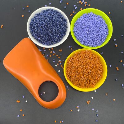 گرانول TPU الیافی، سختی بالا، مقاومت در برابر سایش سری GF برای چرخ‌های صنعتی و لوازم جانبی الکترونیکی